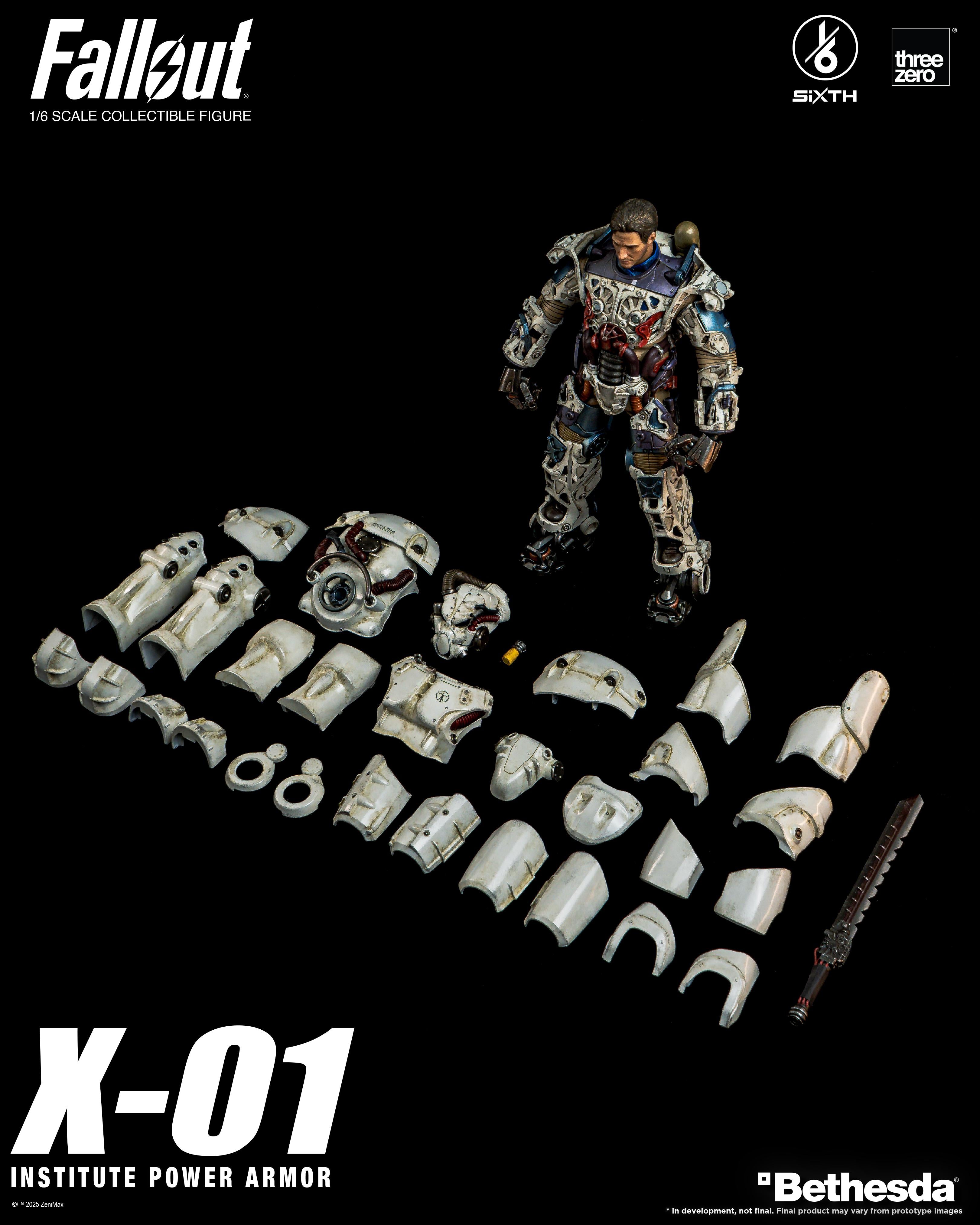 Threezero SiXTH 3Z1003 1/6 Fallout - X-01 Institute Power Armor