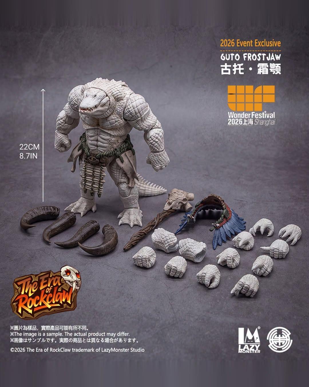 LazyMonster Studio 1/12 The Era of Rockclaw : Guto Frostjaw (WF 2026 Exclusive)