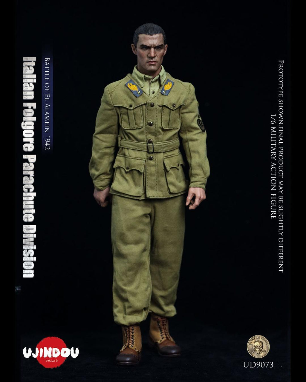 UJINDOU UD9073 1/6 Italian Folgore Parachute Division (Battle of El Alamein 1942)