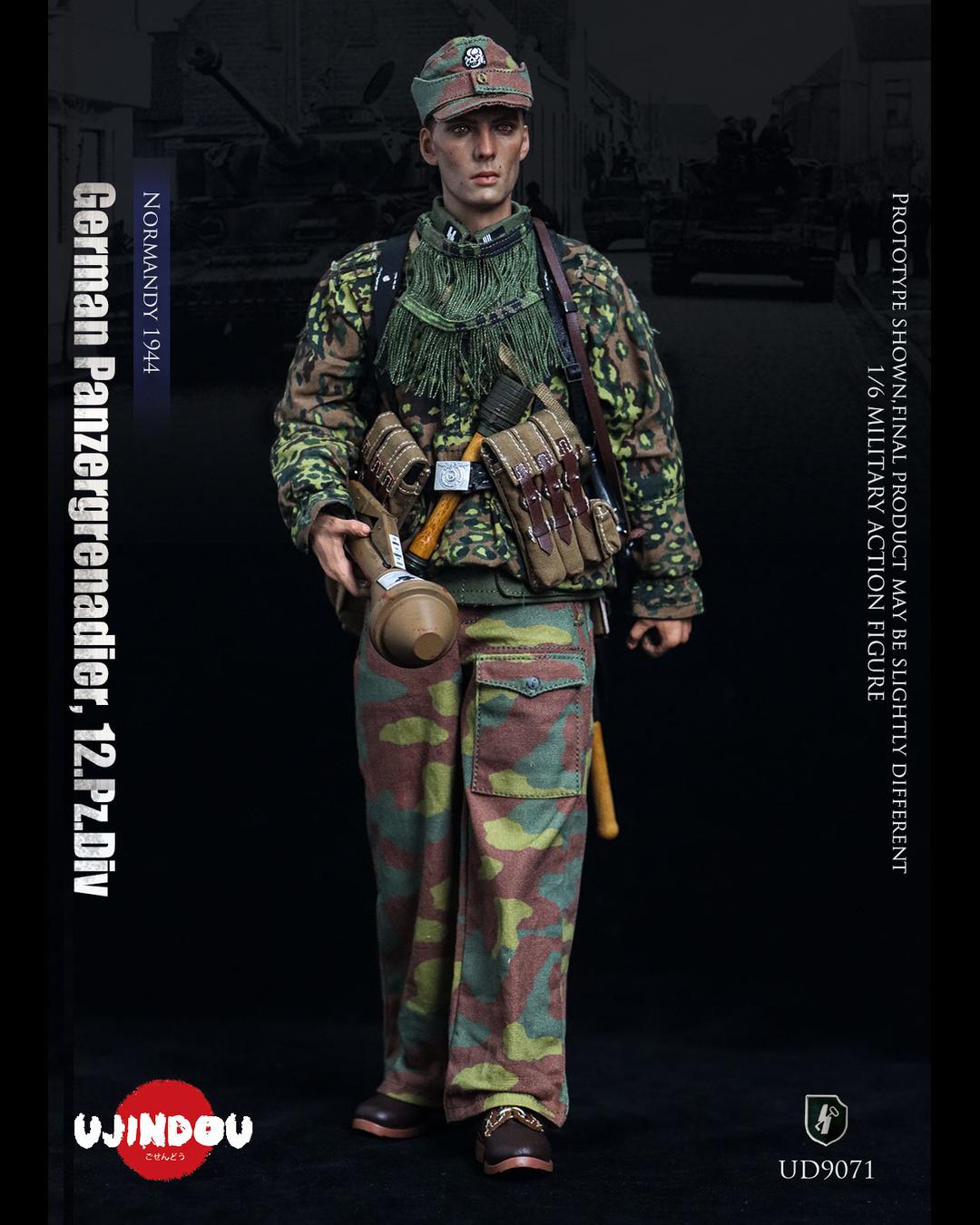 UJINDOU UD9071 1/6 German Panzergrenadier 12.Pz.Div (Normandy 1944)