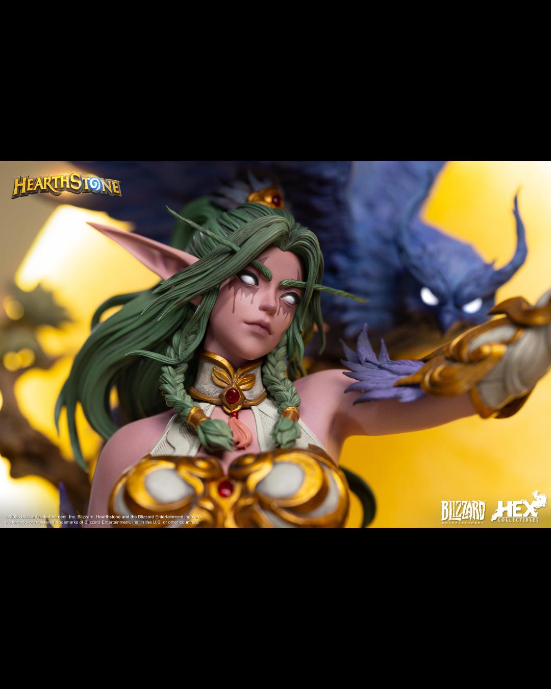 HEX Collectibles x Blizzard HEXHS19 Signature World of Warcraft : Tyrande Whisperwind Statue