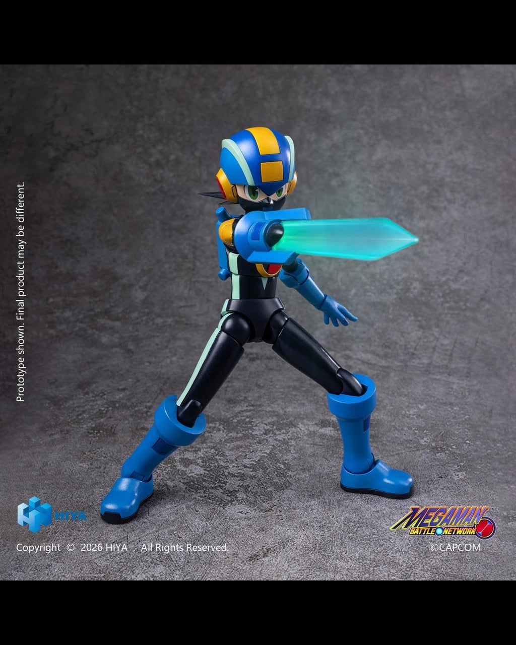 HIYA Toys EBM0389 Mega Man Battle Network Series MegaMan.EXE (Rockman.EXE)