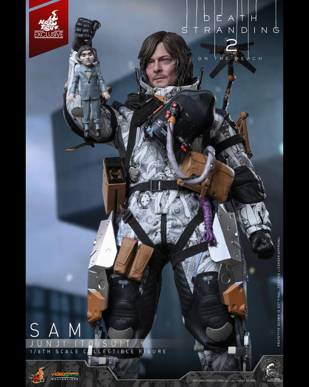 Hot Toys Exclusive VGM89 1/6 Death Stranding 2 On the Beach - Sam (Junji Ito Suit)