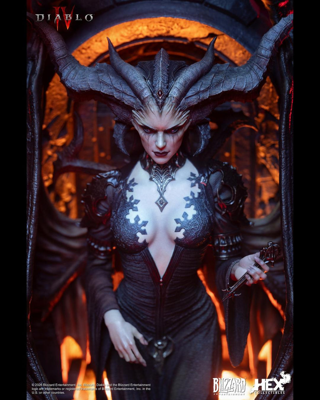 HEX Collectibles x Blizzard HEXDBF02 Entertainment Diablo IV : Lilith Statue