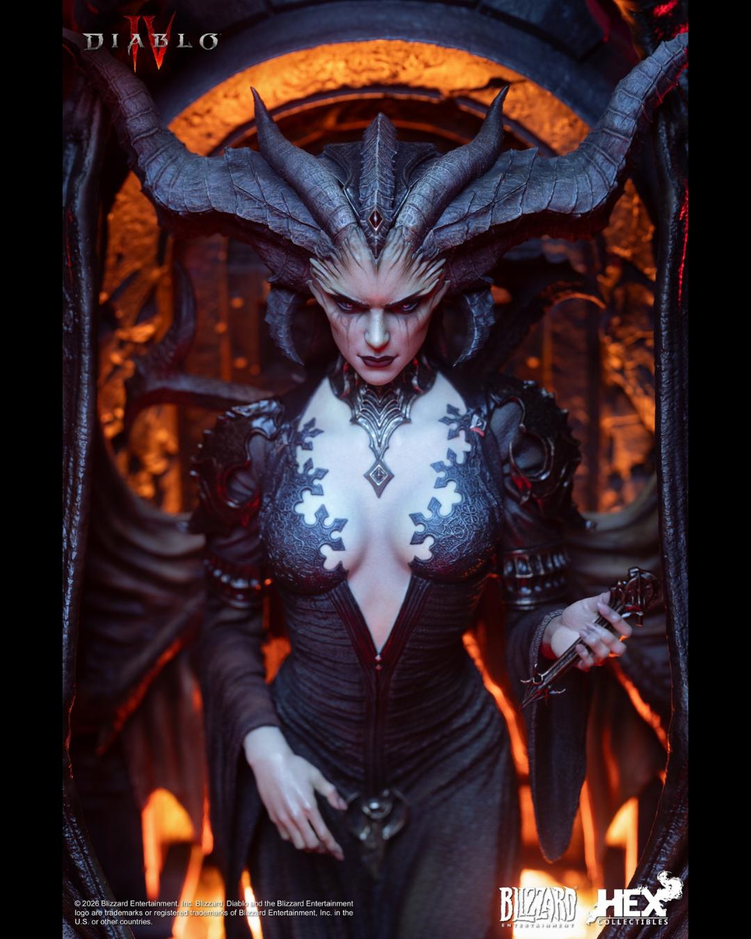 HEX Collectibles x Blizzard HEXDBF02 Entertainment Diablo IV : Lilith Statue