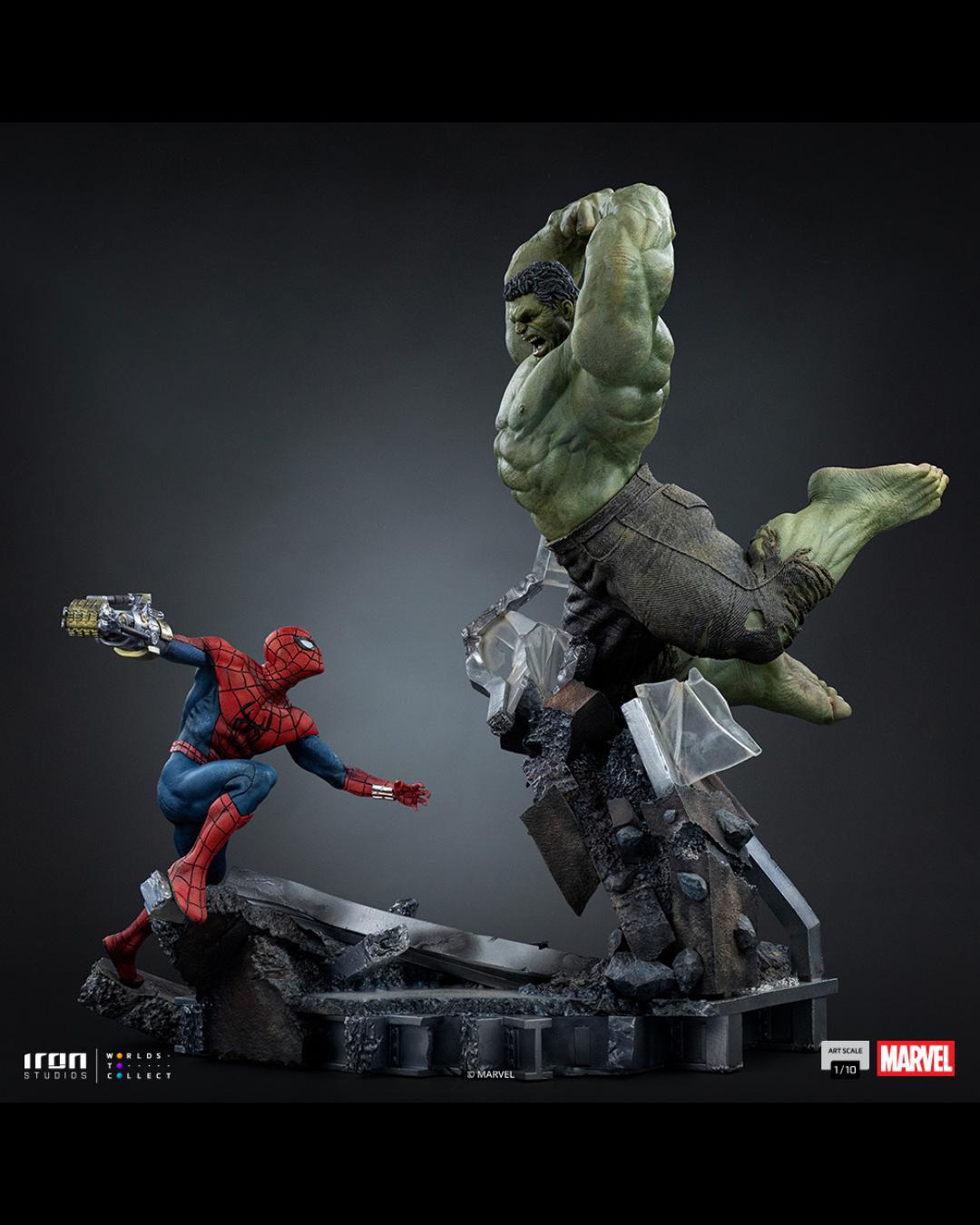 Iron Studios Art Scale 1/10 Spider-Man : Brand New Day - Spider-Man Vs Hulk