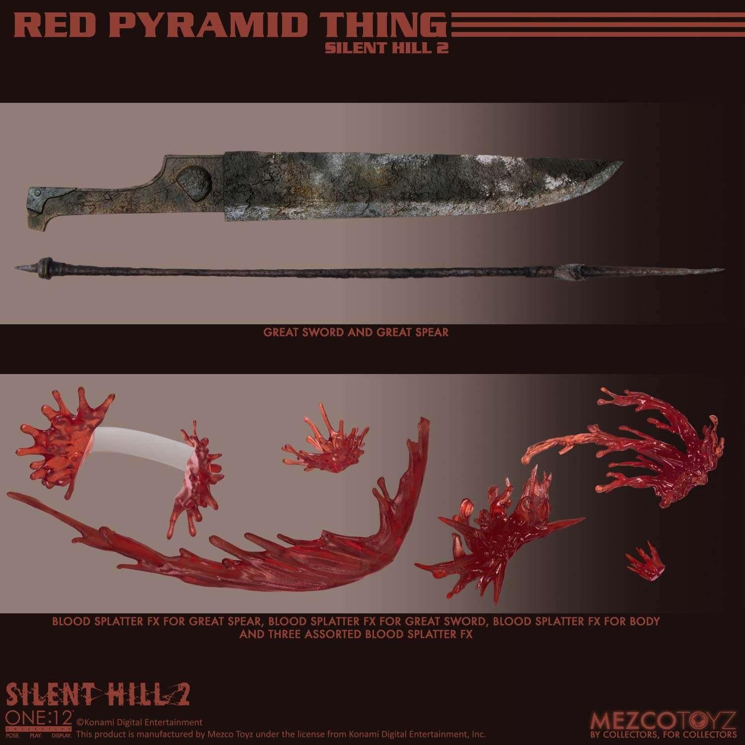 MEZCO ONE:12 Collective Silent Hill 2: Red Pyramid Thing