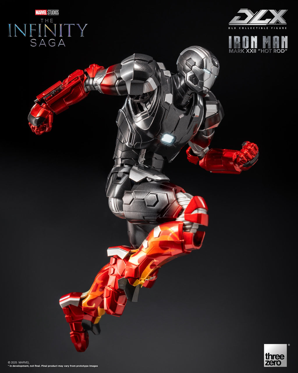 Threezero 3Z0945 1/12 The Infinity Saga DLX Iron Man Mark 22 Hot Rod