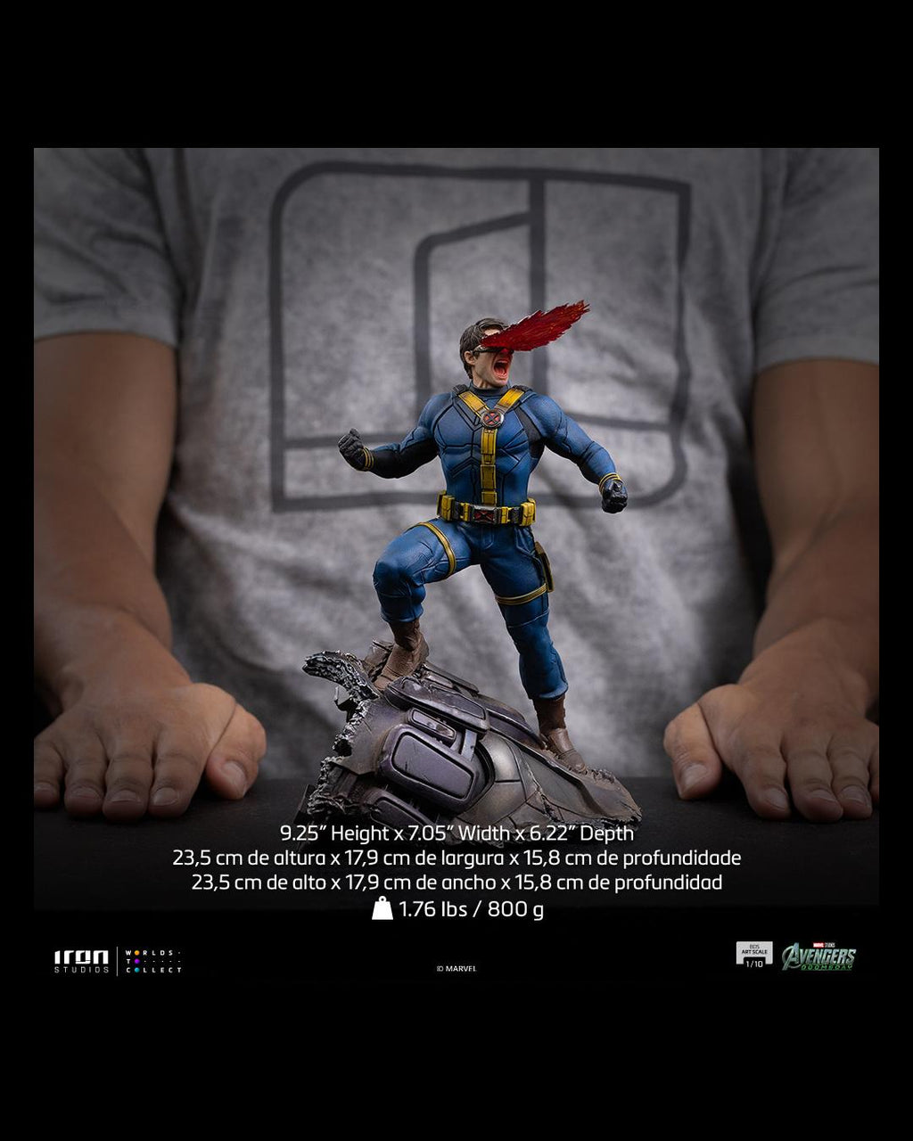Iron Studios BDS Art Scale 1/10 Avengers Doomsday X-Men Cyclops