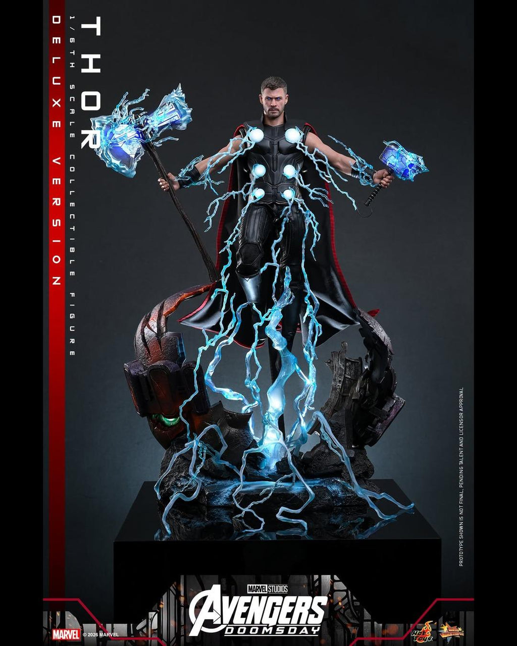 Hot Toys MMS919 1/6 Avengers Doomsday Thor (DX Ver.)