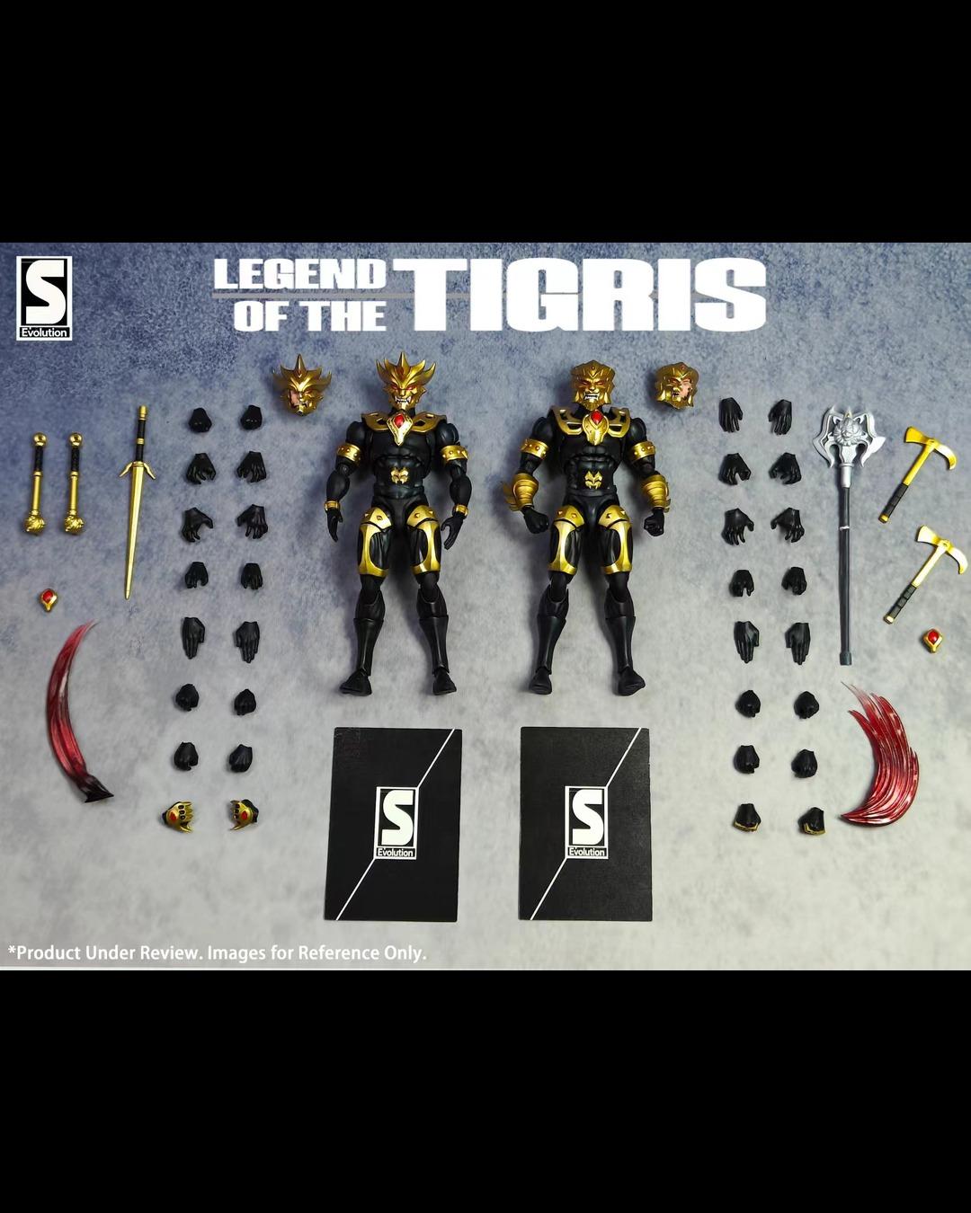 Supreme Evolution 1/12 Legend of the Tigris : Keltigris & Leon Set