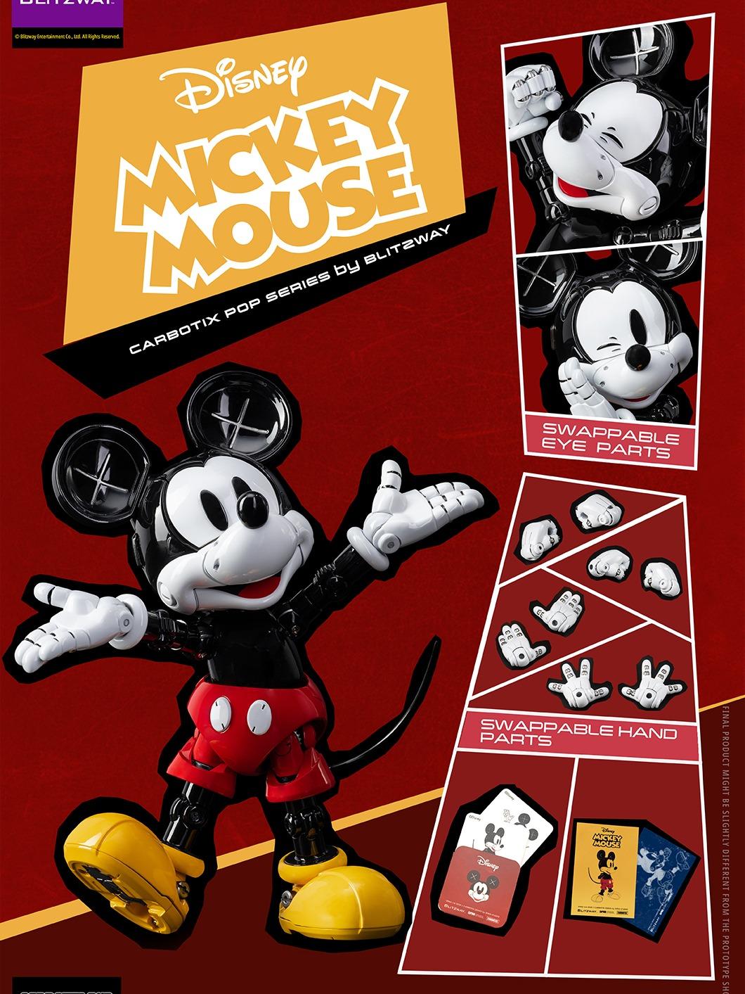 Blitzway 5PRO-CA-10501 Disney Carbotix Mickey Mouse (Re-Run)
