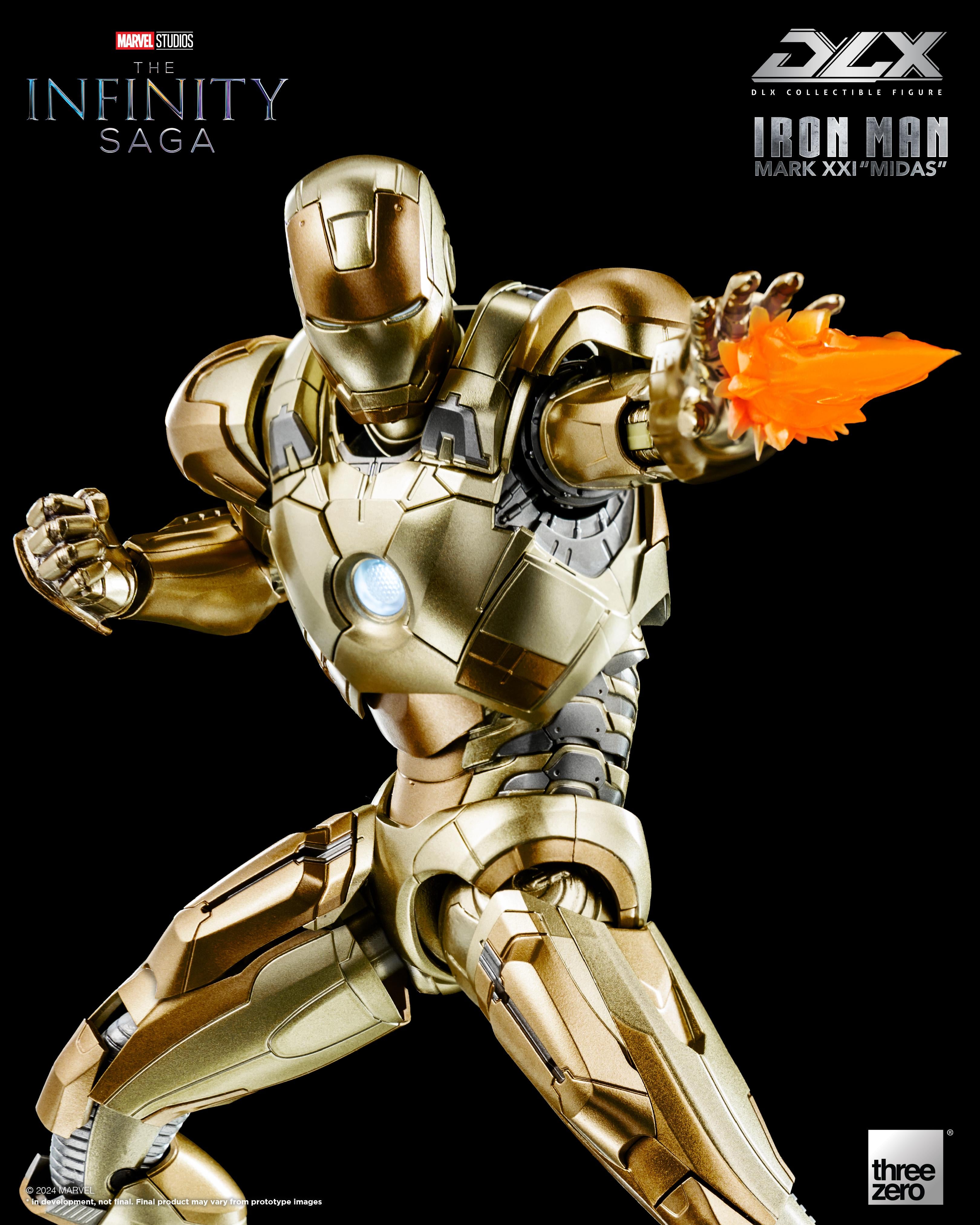 Threezero 3Z0830 The Infinity Saga - DLX Iron Man Mark 21 Midas
