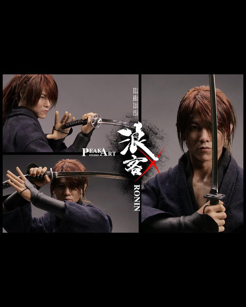 PEAKART STUDIO PA2403A 1/6 Silicone Custom-Grade Rurouni (Black Version)