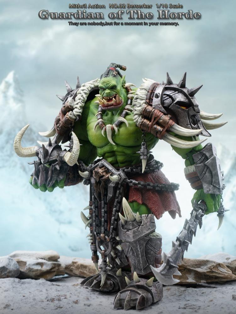 Mithril Action No.02 1/10 Guardian of the Horde Berserker Orc