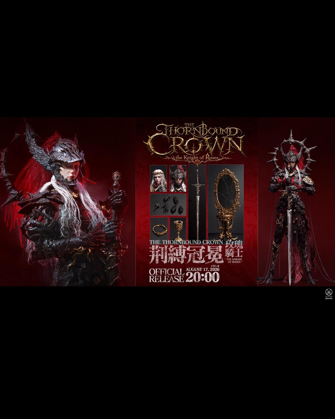 POP COSTUME DES-001 1/6 Knight of Roses - Thornbound Crown