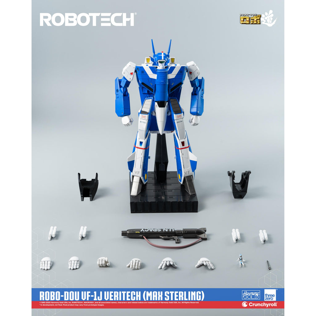 Threezero 3Z0366 1/72 ROBO-DOU ROBOTECH VF-1J Veritech (Max Sterling)