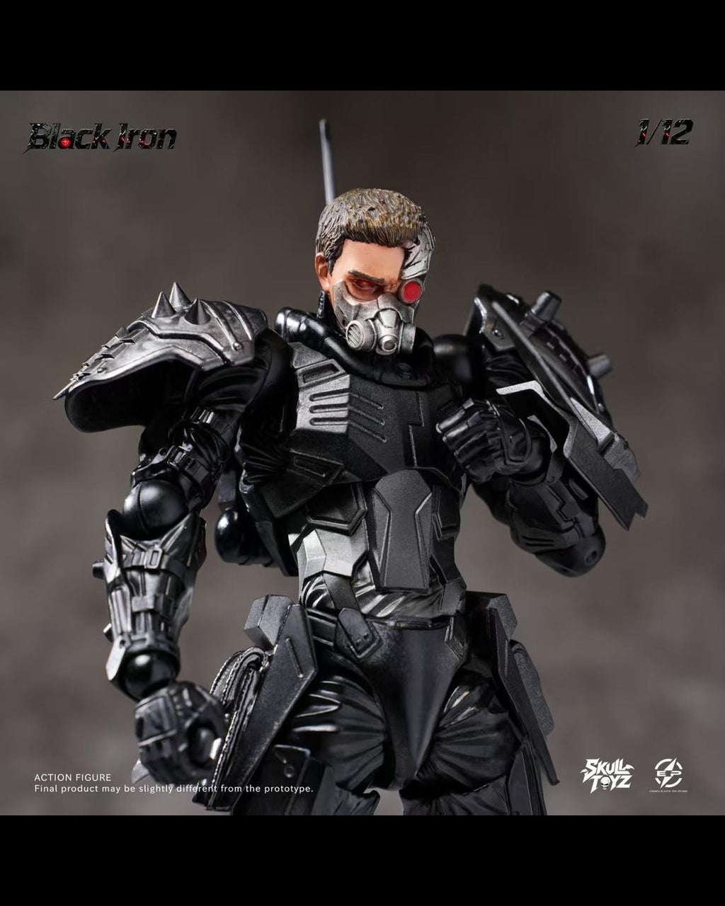 Skull Toyz x Snake SK003-B 1/12 Black Iron (Cyber Team)