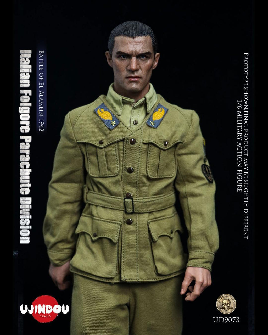 UJINDOU UD9073 1/6 Italian Folgore Parachute Division (Battle of El Alamein 1942)