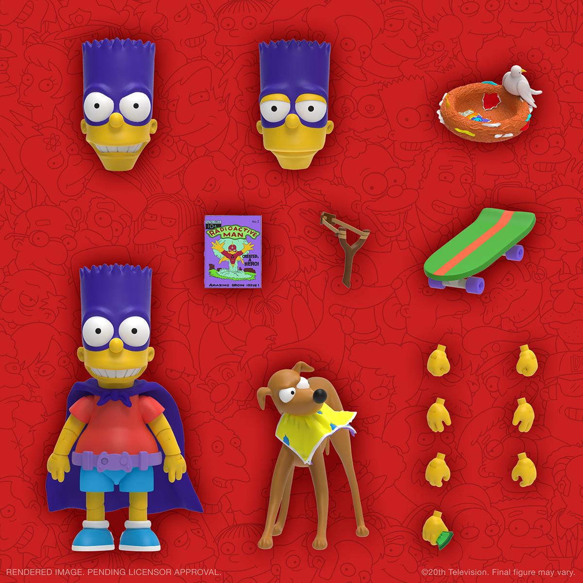 Super7 ULTIMATES! The Simpsons Wave 2 Bartman