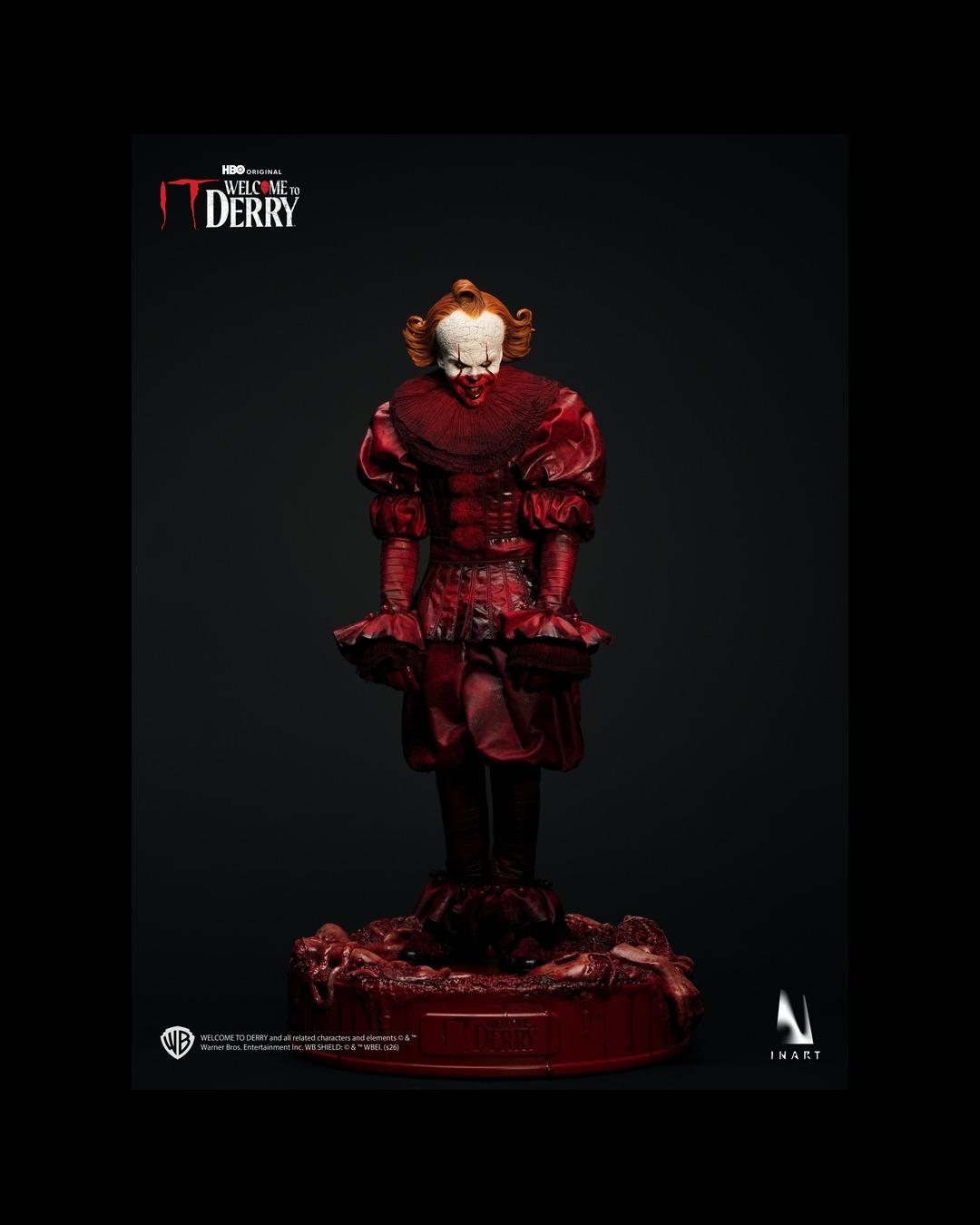 InArt Ag-A045 1/6 IT Welcome to Derry : Season 1 - Pennywise (Blood Ver.)