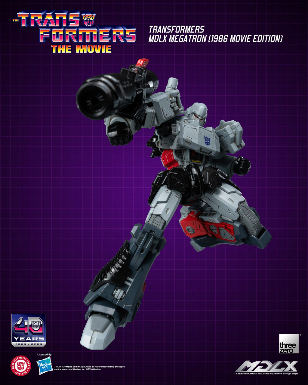 Threezero 3Z1163 Transformers MDLX Megatron (1986 Movie Edition)