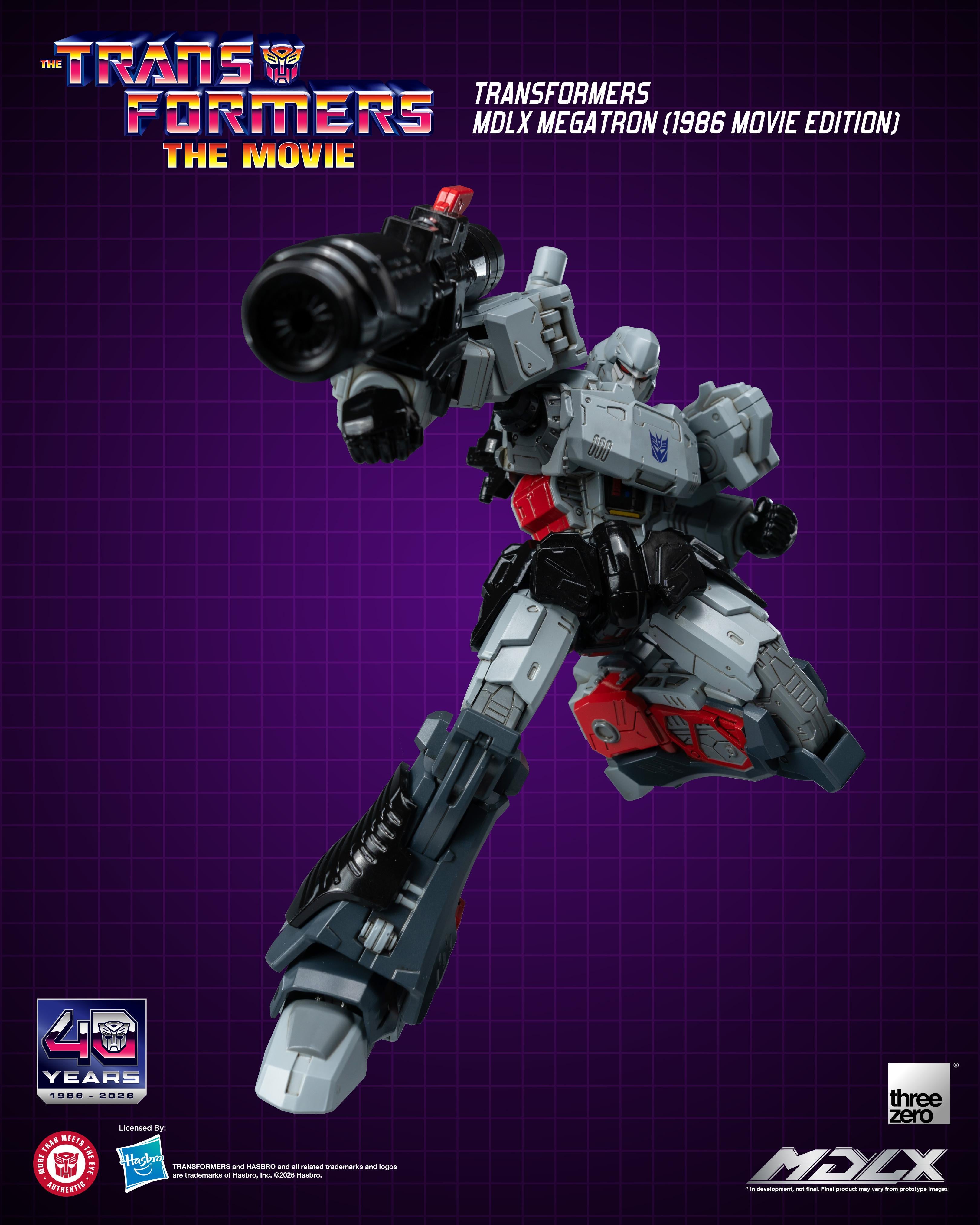 Threezero 3Z1163 Transformers MDLX Megatron (1986 Movie Edition)