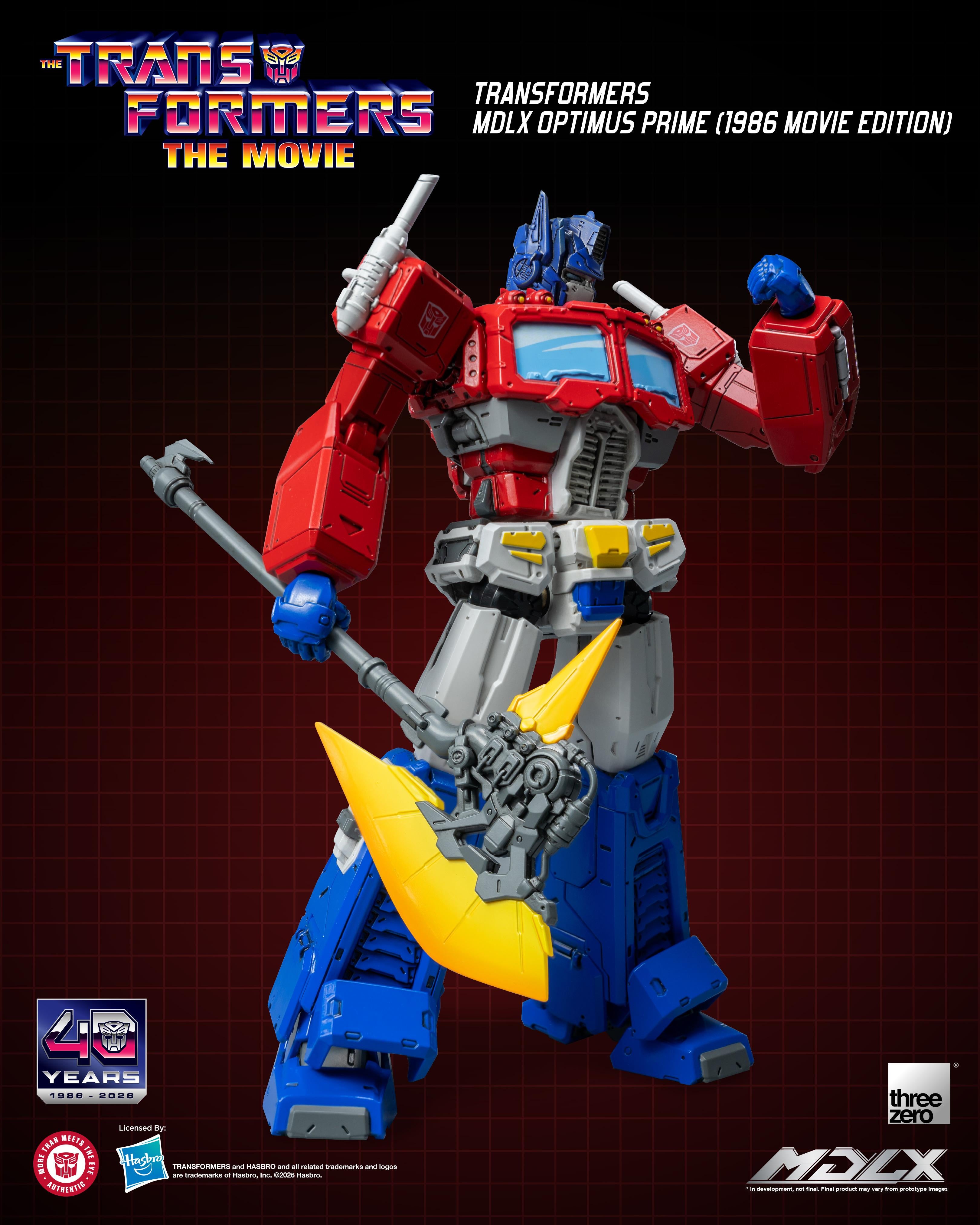 Threezero 3Z1161 Transformers MDLX Optimus Prime (1986 Movie Edition)