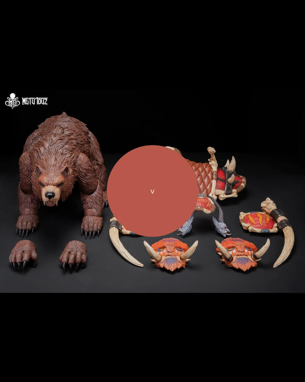 Mety Toyz Armored Giant Bear Mount (Collector's Limited Edition)