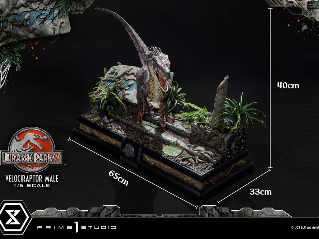 Prime 1 Studio LMCJP-10 1/6 Jurassic Park III Male Velociraptor - (Reg Ver.)