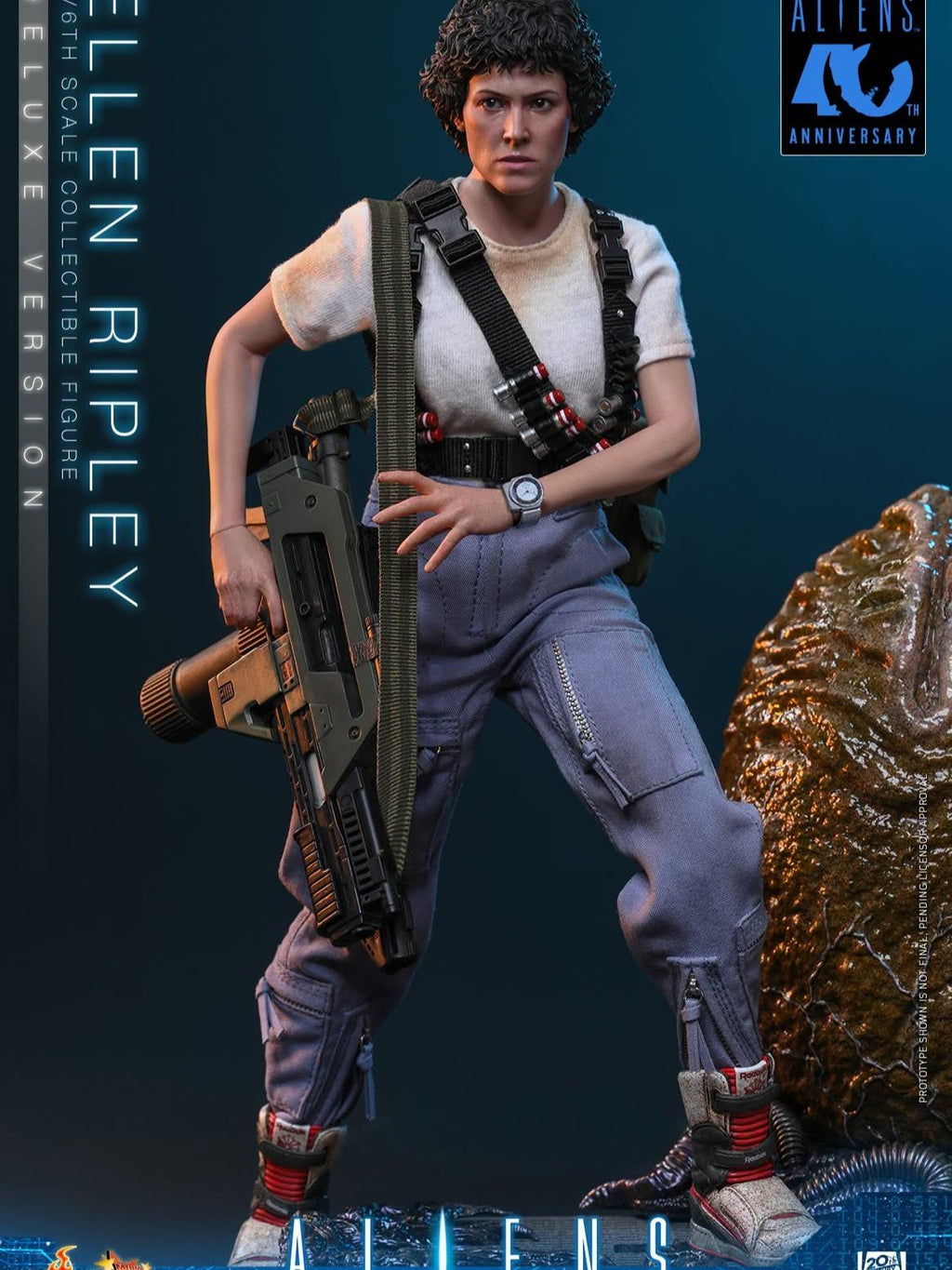 Hot Toys MMS895 1/6 Aliens (1986) Ellen Ripley (Deluxe Ver.)
