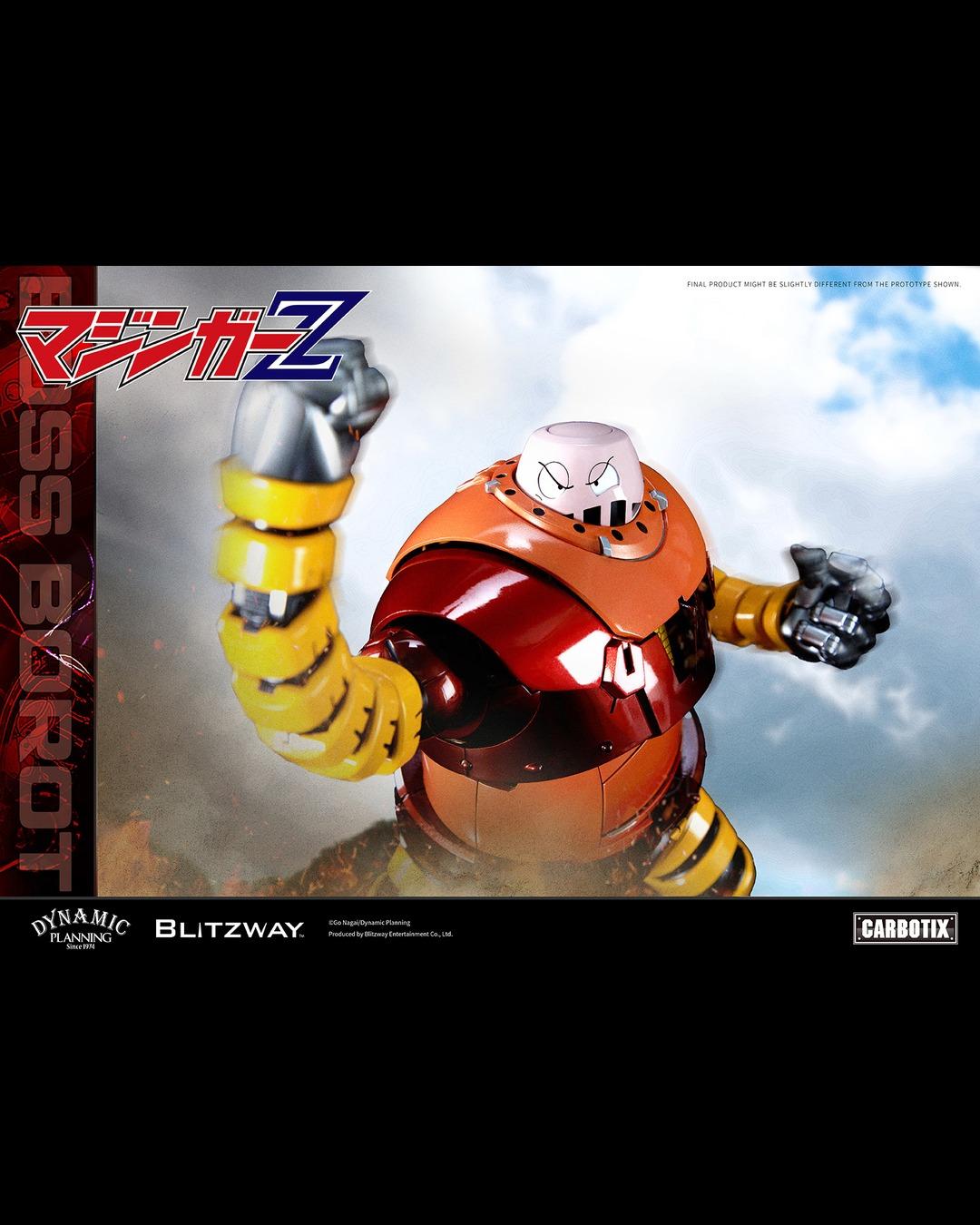 Blitzway Carbotix BW-CA-12101 Mazinger Z Classic Original BOSS BOROT