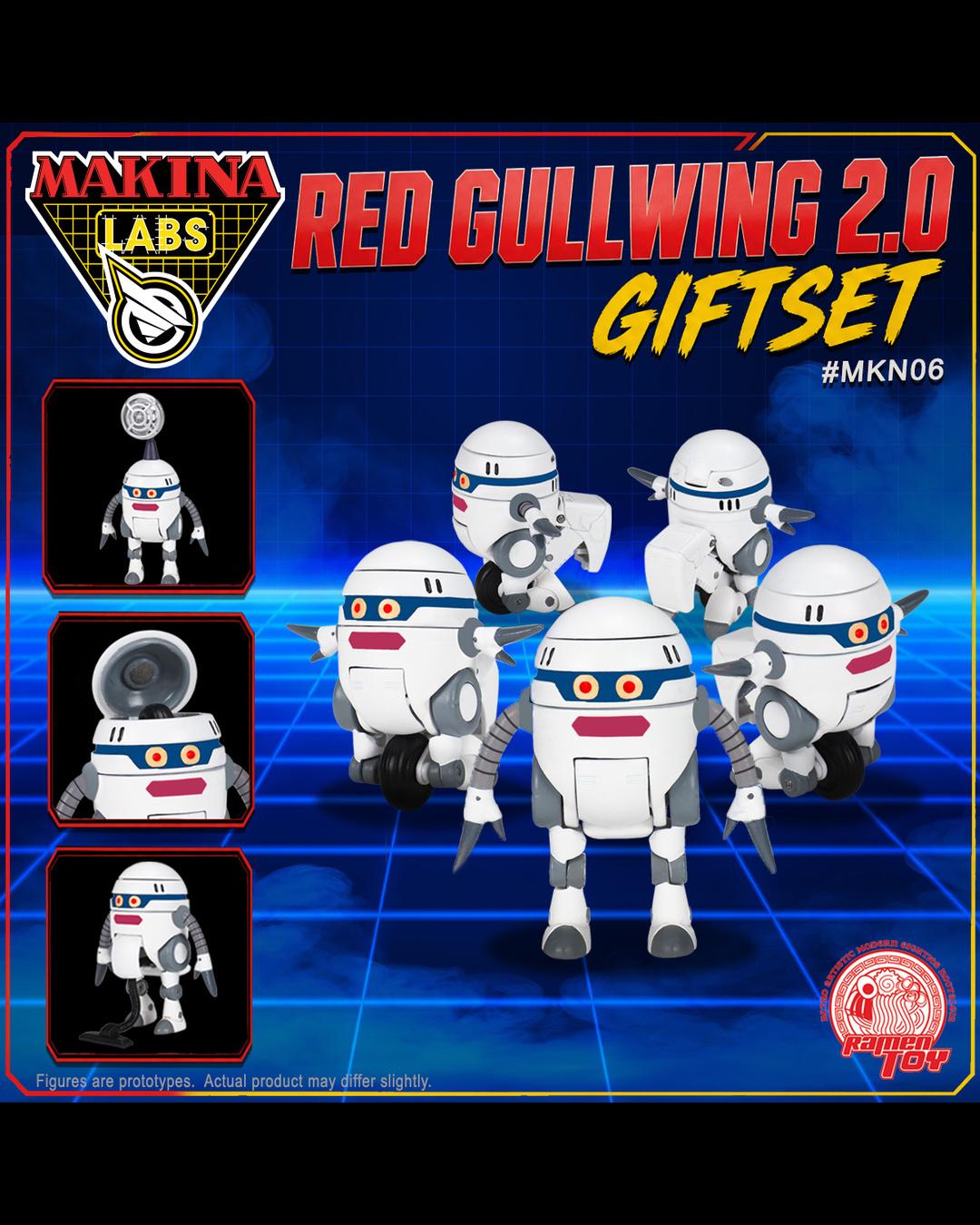 Ramen Toy MKN06 Red Gullwing 2.0 (Giftset)