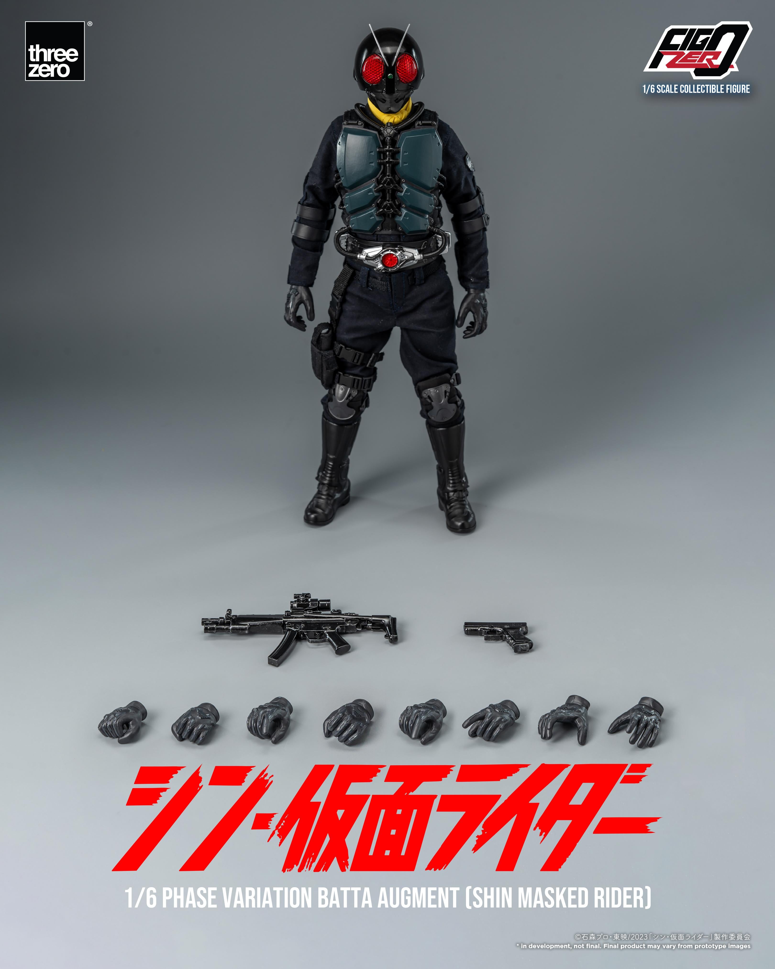 Threezero FigZero 3Z0677 1/6 Phase Variation Batta Augment (SHIN MASKED RIDER)