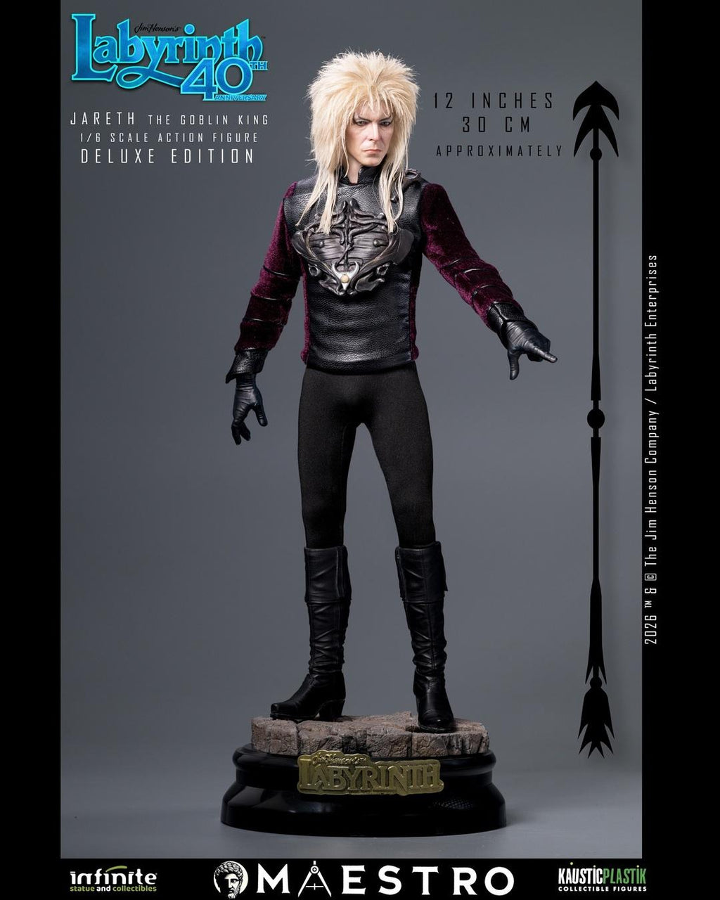 Infinite 1/6 Labyrinth Jareth the Goblin King (Deluxe Edition)