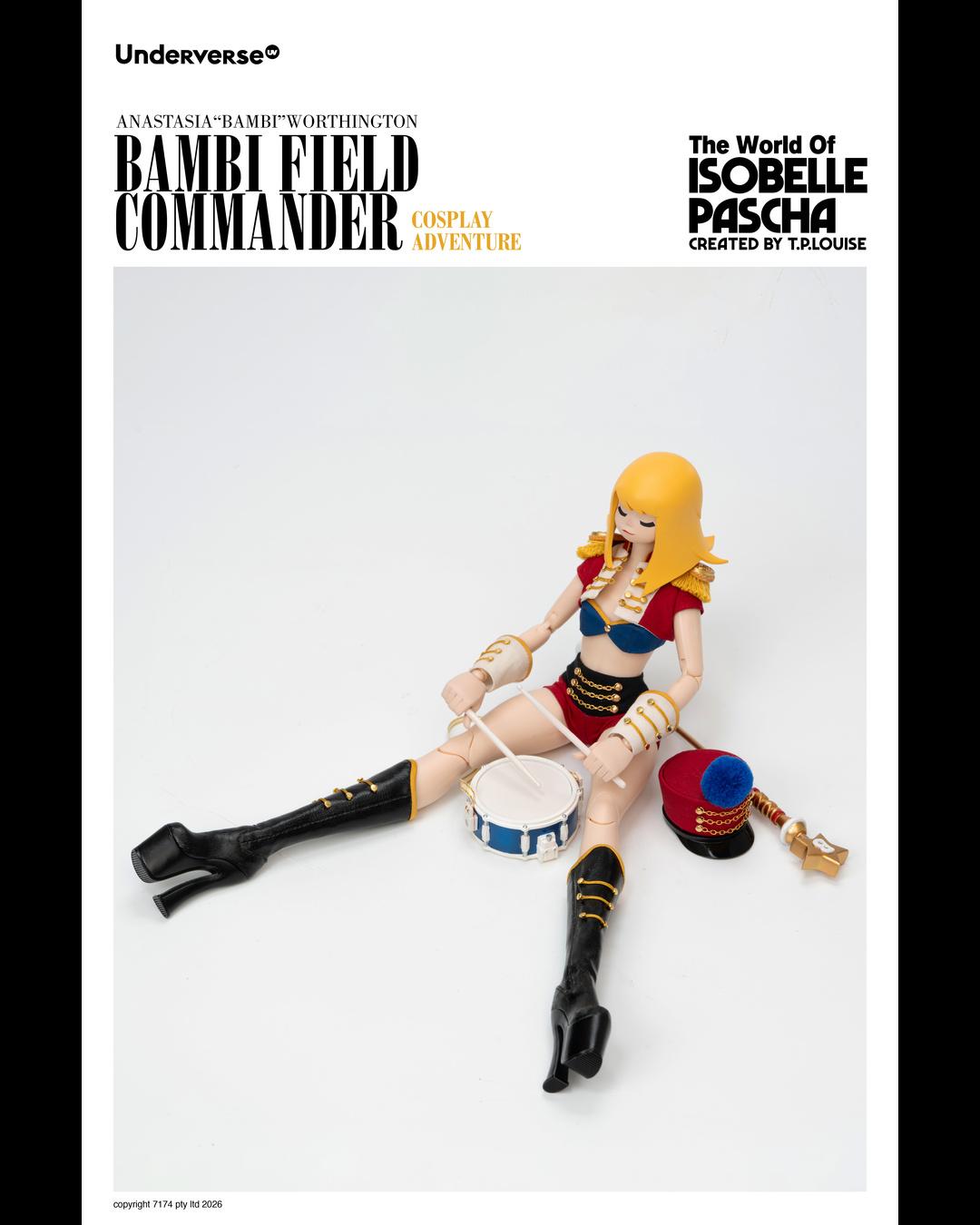 Underverse UV202615-1 1/6 Isabelle Pasha Series Cosplay Series Field Commander Bambi
