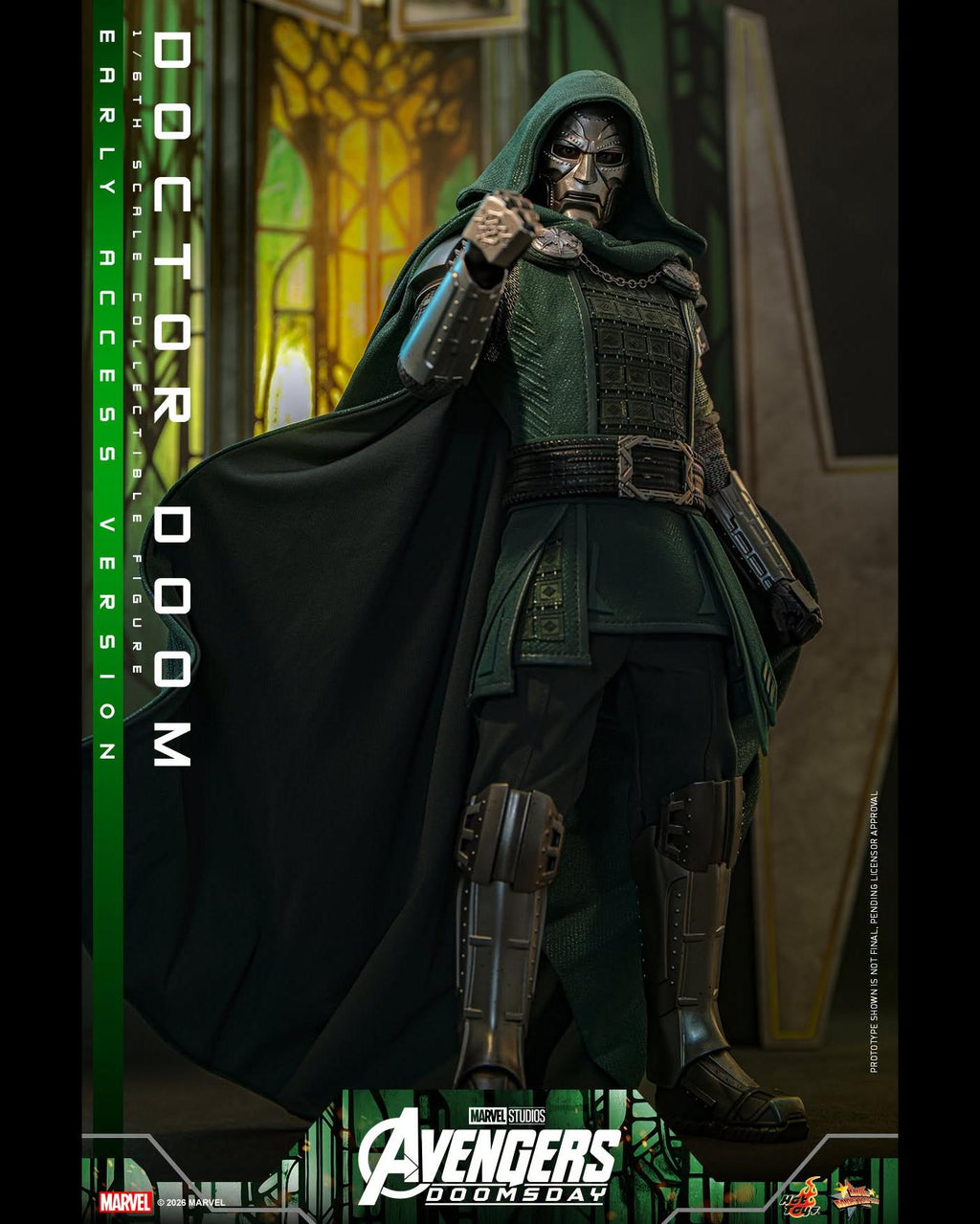 Hot Toys MMS906B 1/6 Avengers Doomsday Doctor Doom (Early Access Ver.) (Special Edition)