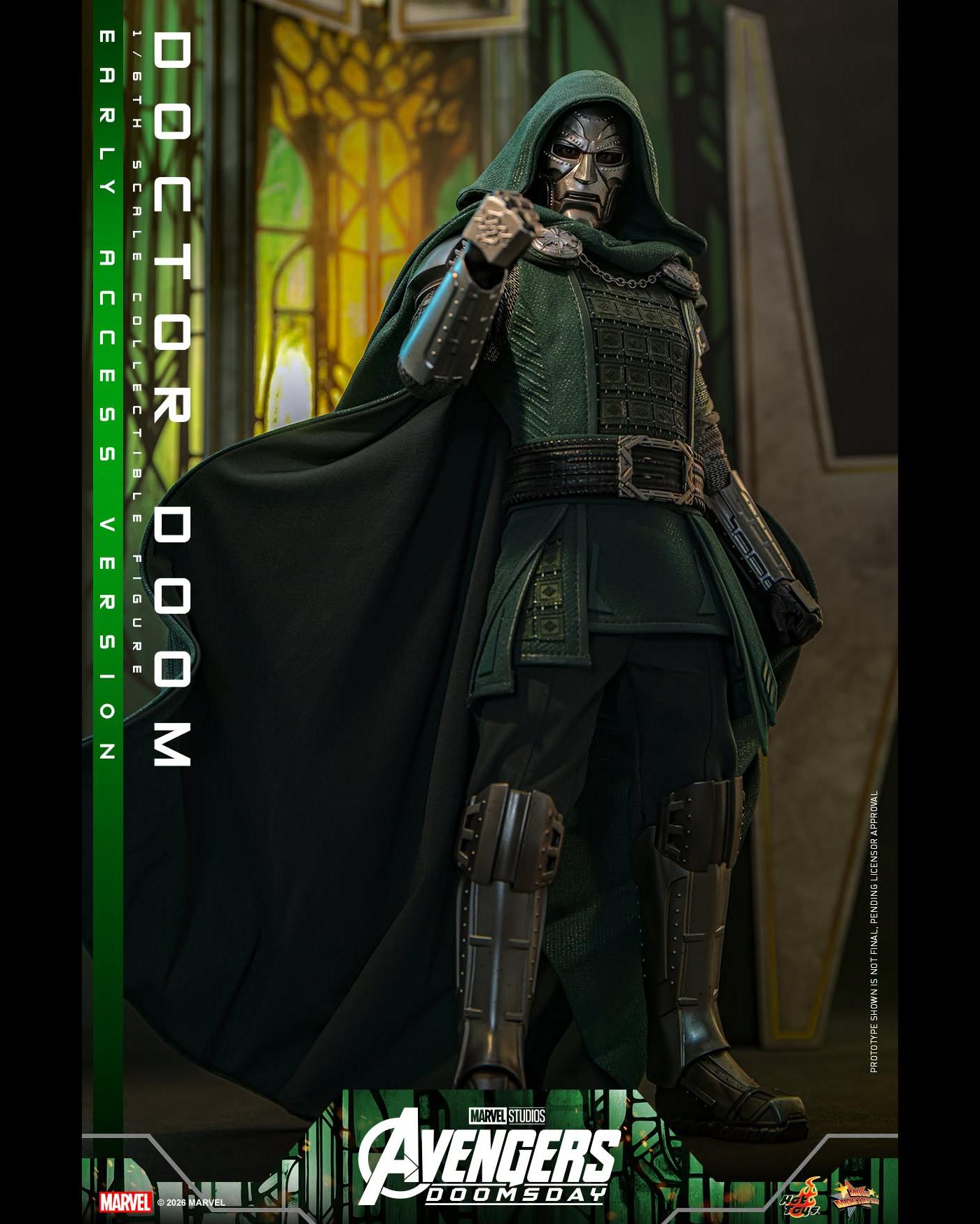 Hot Toys MMS906B 1/6 Avengers Doomsday Doctor Doom (Early Access Ver.) (Special Edition)