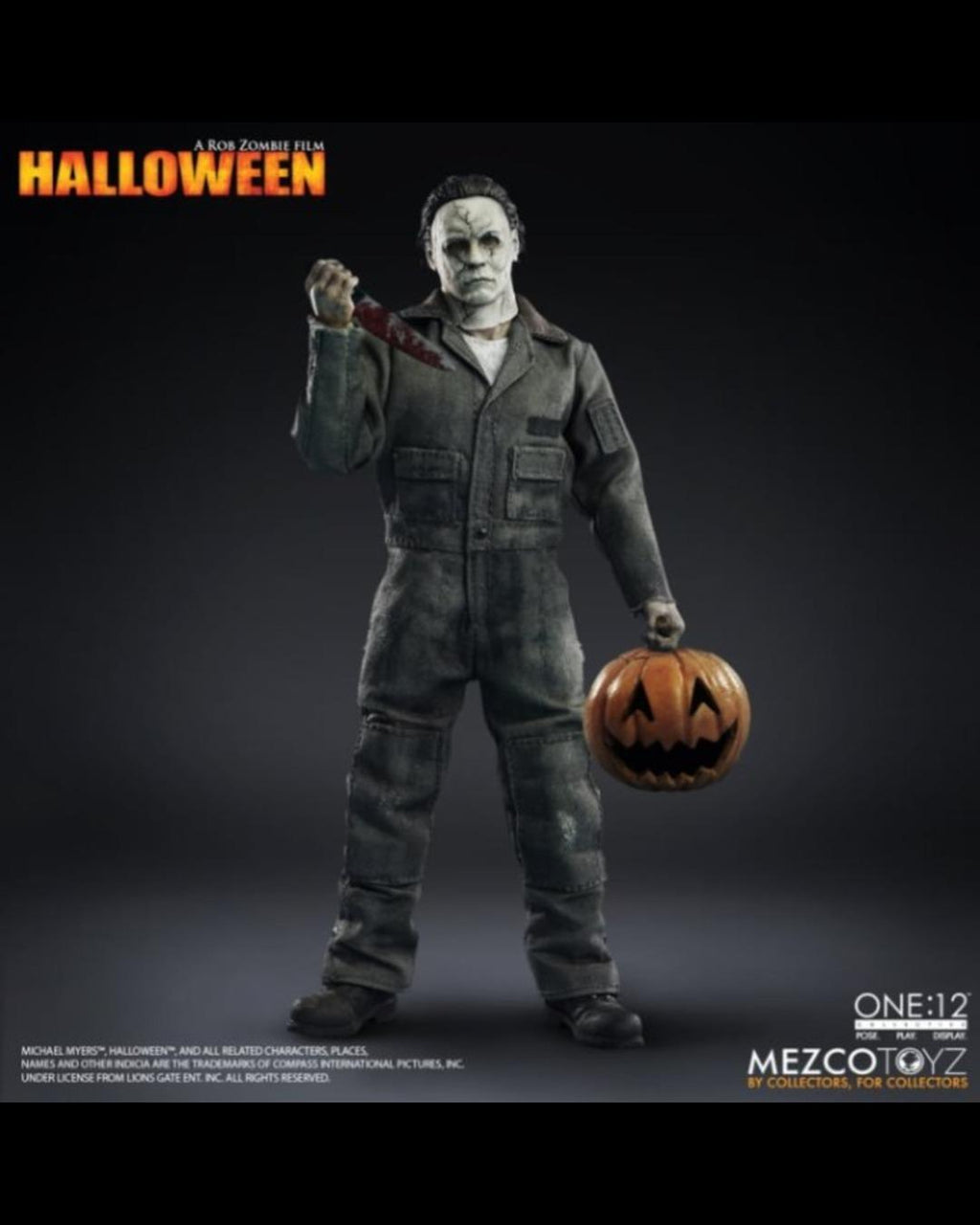 Mezco Toyz ONE:12 Collective Halloween (2007) Michael Myers
