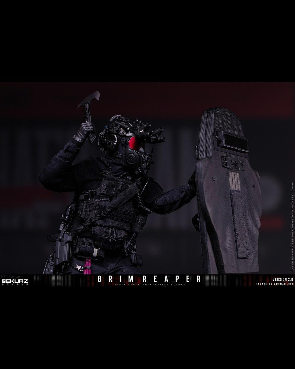 EKUAZ STUDIO EKS015 1/6 Grim Reaper 2.0 Elite Guard (Standard Ver.)