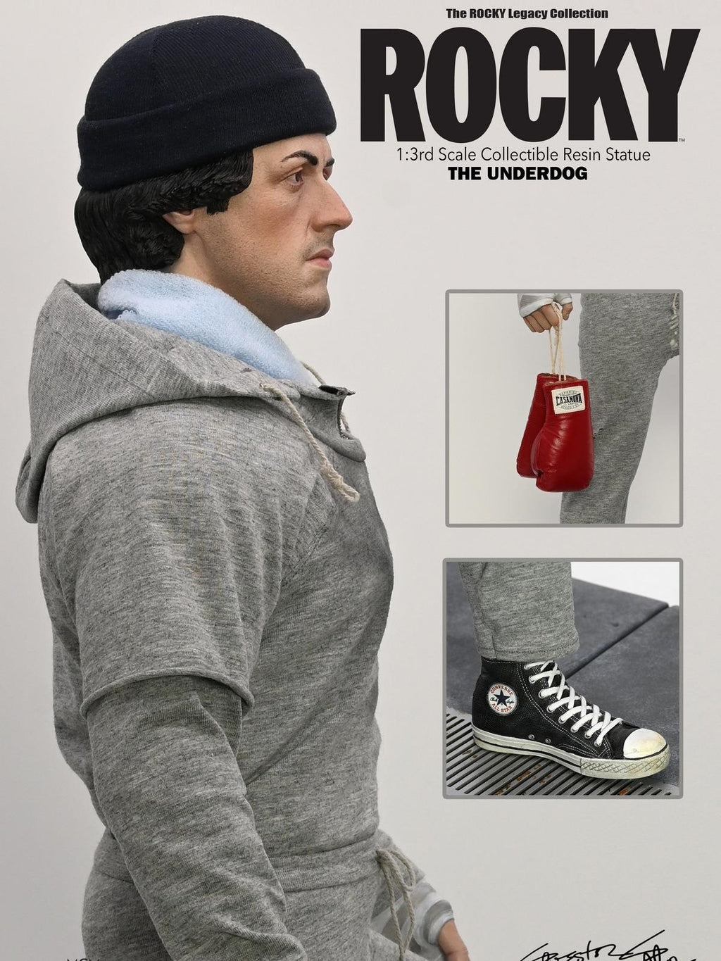 Cosmic Group 1/3 1979 Movie Rocky (The Underdog) Statue