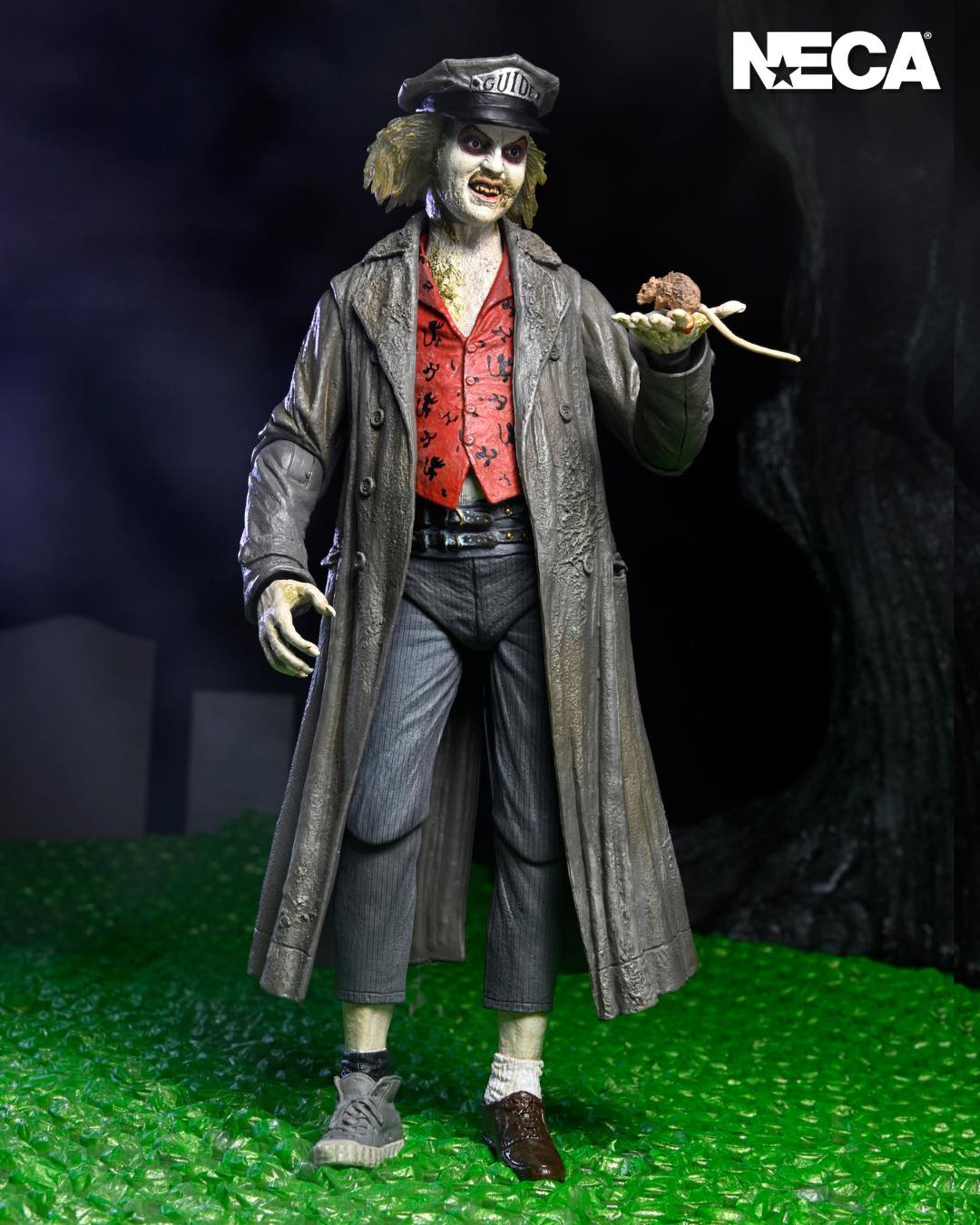 NECA 7” Ultimate Beetlejuice (1988) The Bio-Exorcist Tour Guide