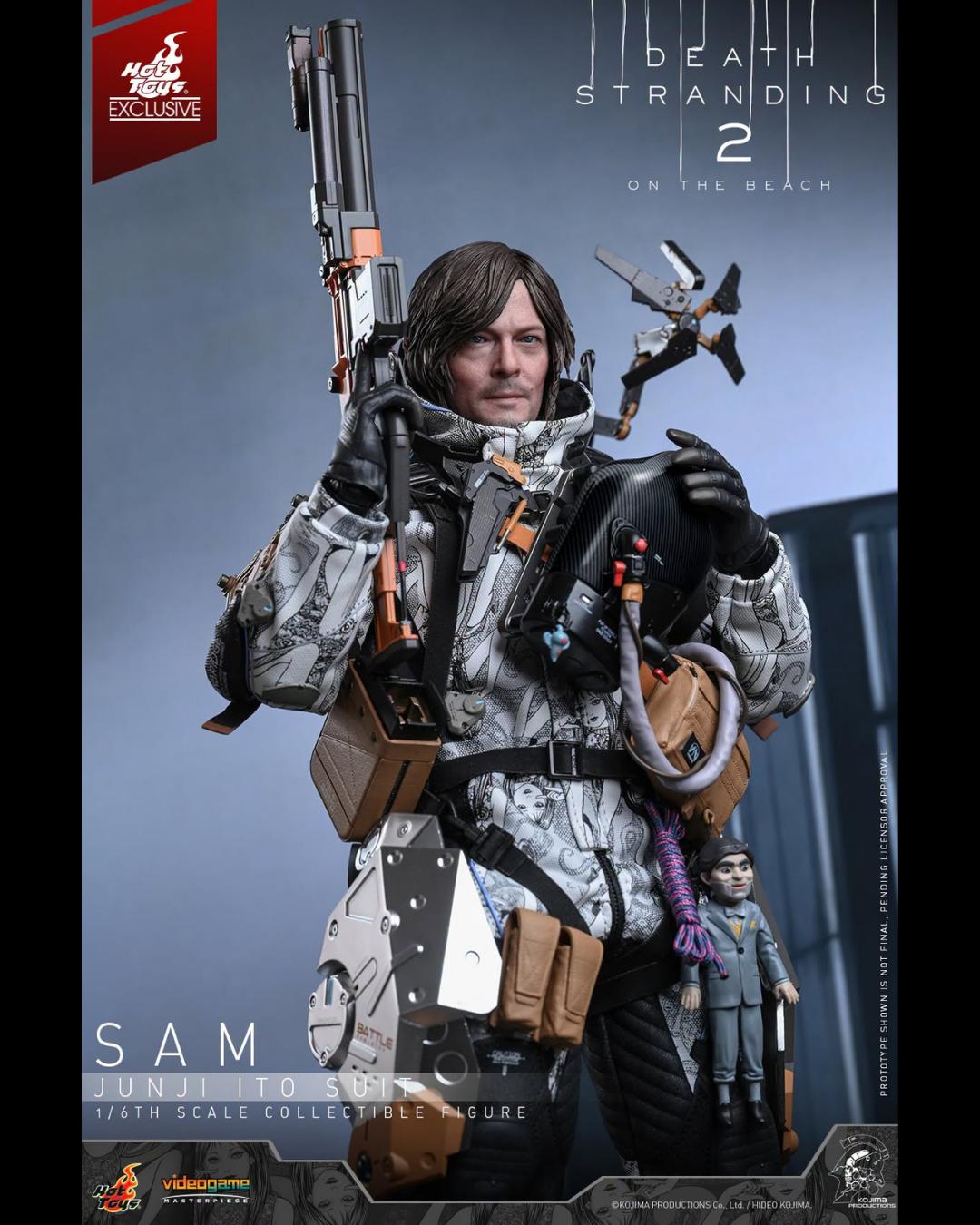 Hot Toys Exclusive VGM89 1/6 Death Stranding 2 On the Beach - Sam (Junji Ito Suit)