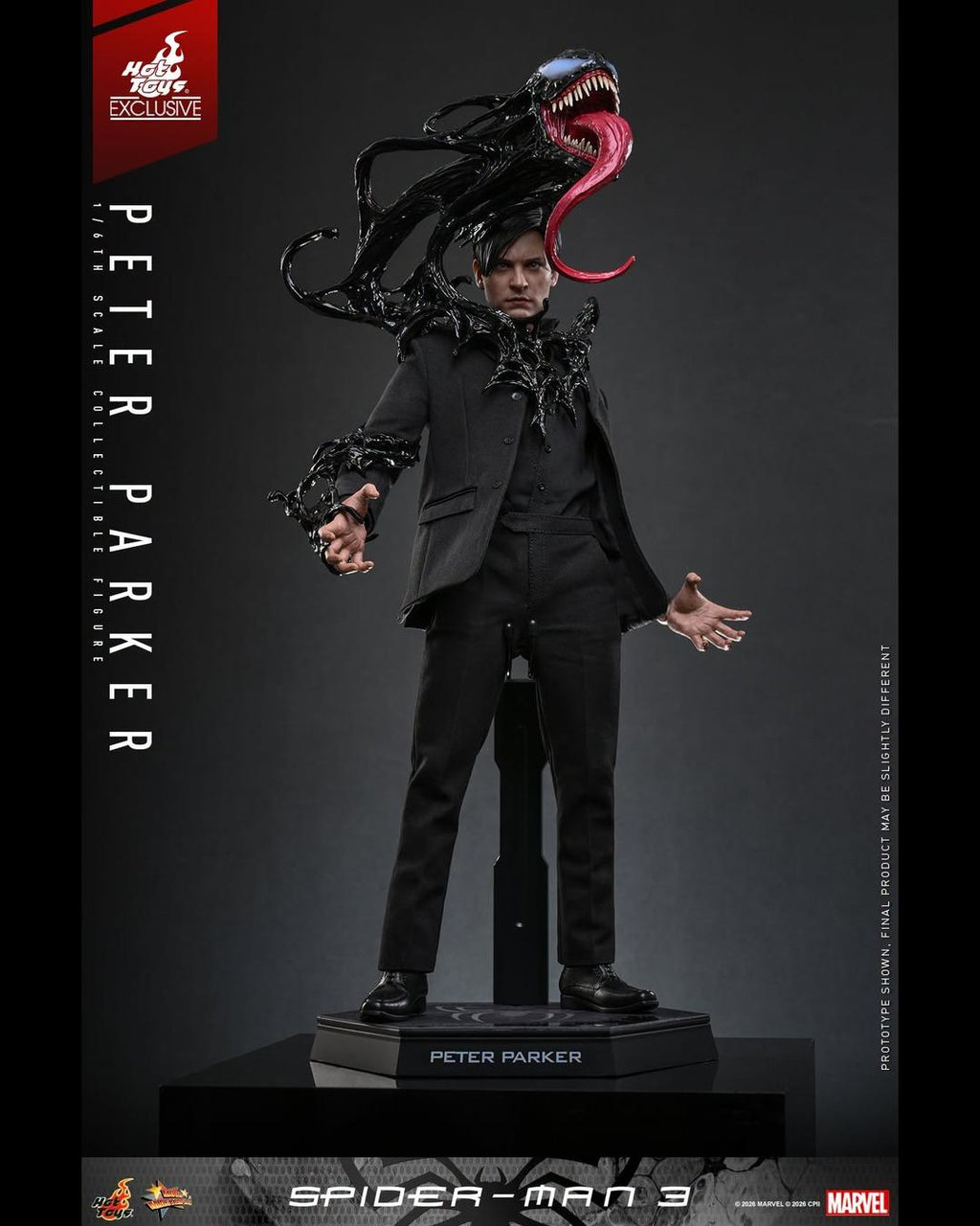 Hot Toys Exclusive MMS891 1/6 Spider-Man 3 : Peter Parker