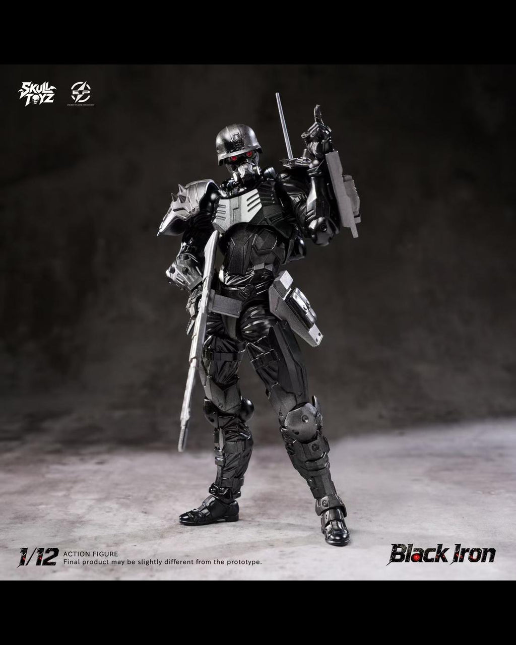 Skull Toyz x Snake SK002-B 1/12 Black Iron (Cyber Solo)