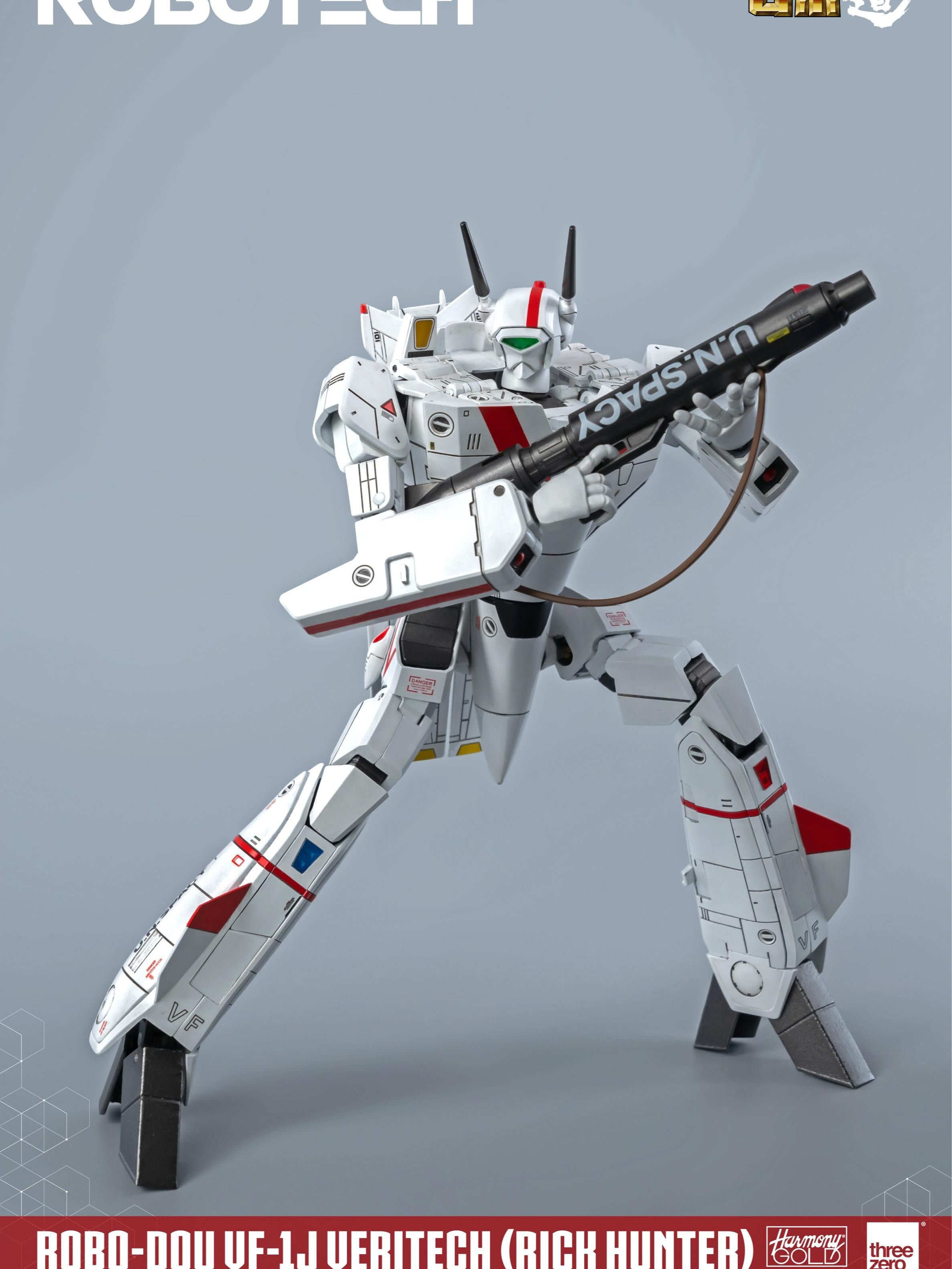Threezero 3Z0304 1/72 Robotech ROBO-DOU VF-1J Veritech Rick Hunter