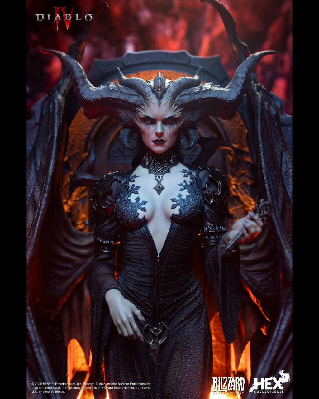 HEX Collectibles x Blizzard HEXDBF02 Entertainment Diablo IV : Lilith Statue