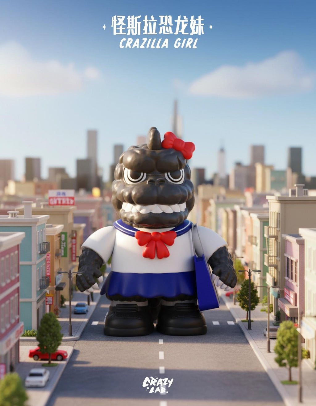 Crazy Lab Mini Crazilla Girl