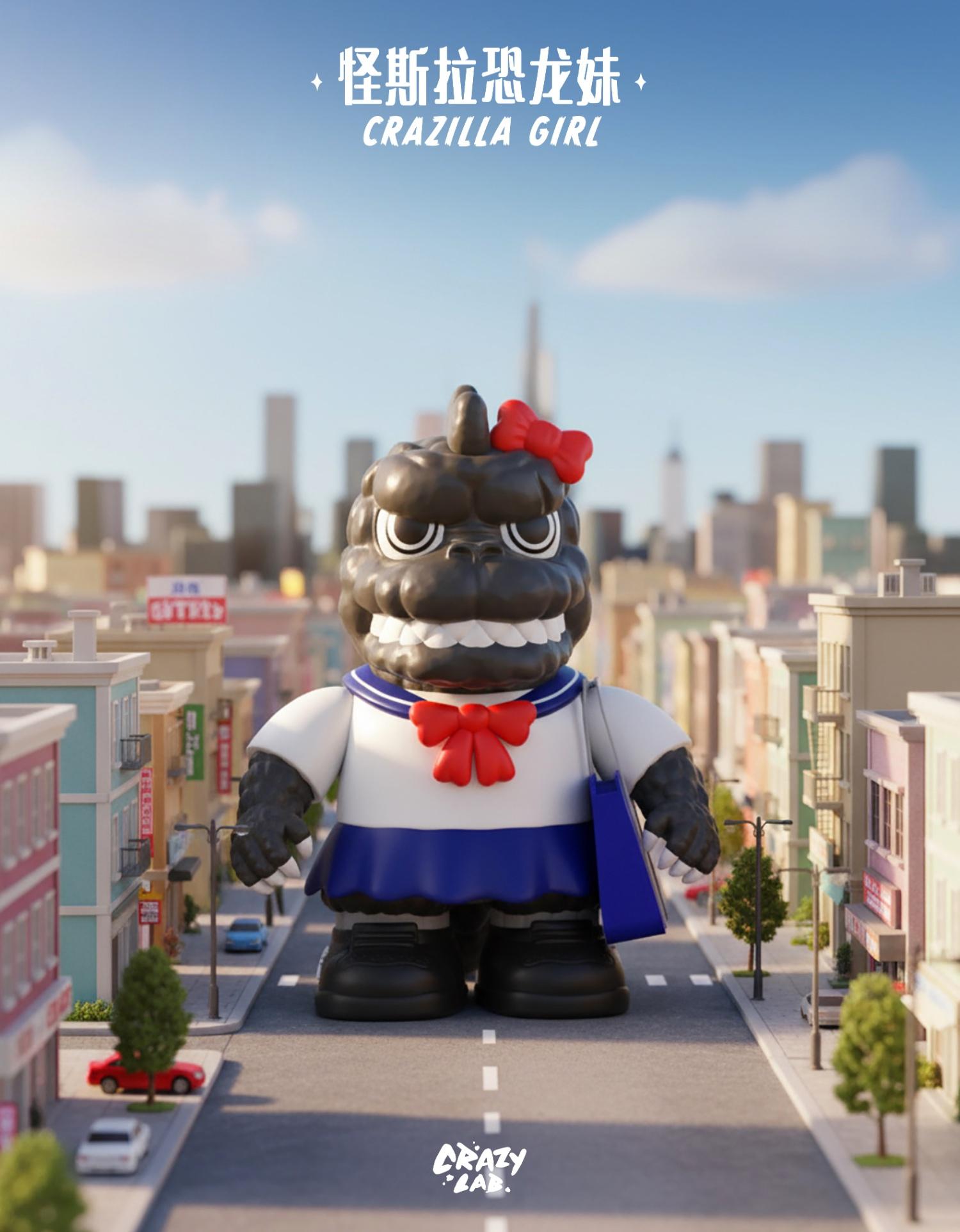 Crazy Lab Mini Crazilla Girl
