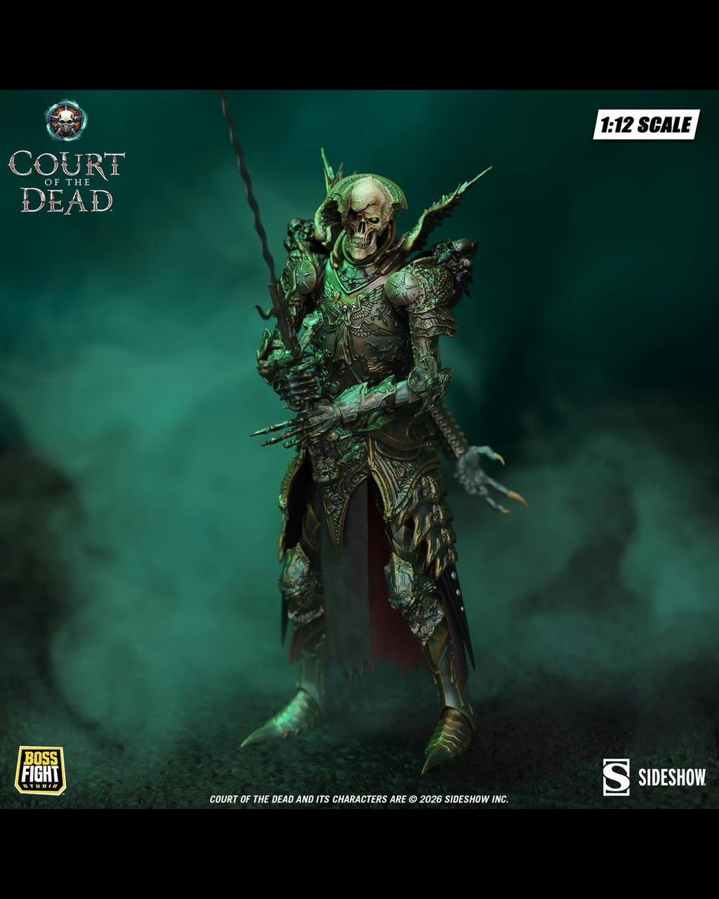 Boss Fight Studio 1/12 Court of the Dead Wave 3 : Mortighull - Exalted Reaper General